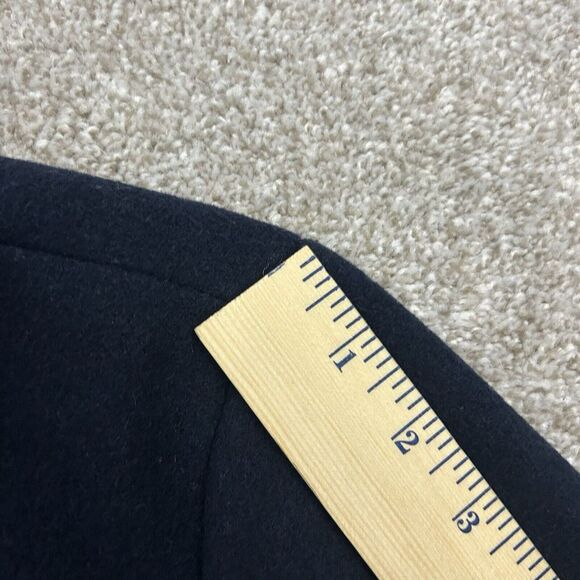 J. Crew Black Pea Coat - Picture 5 of 8